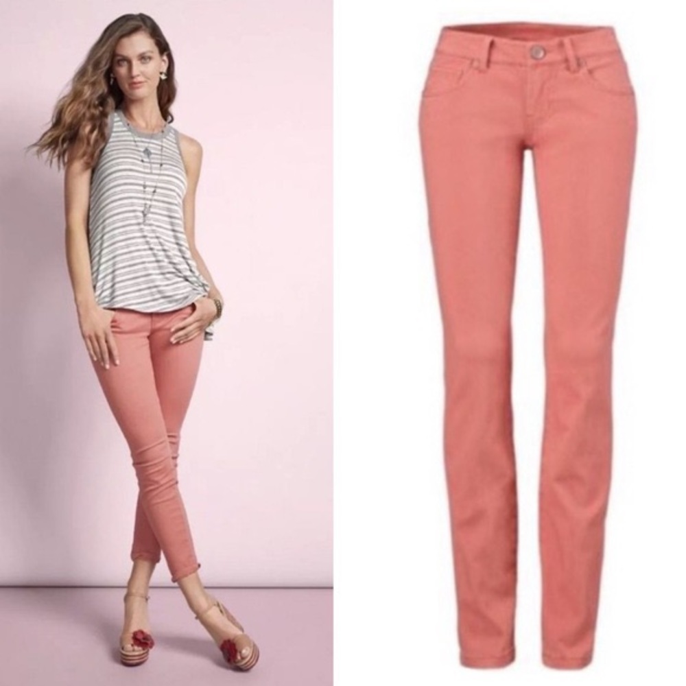 Cabi Curvy Skinny Jeans in Brick Dust 5311